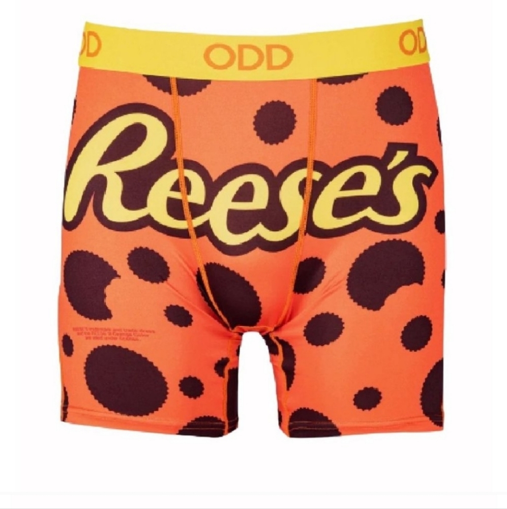 ODD Reese's Orange Boxer Briefs xl